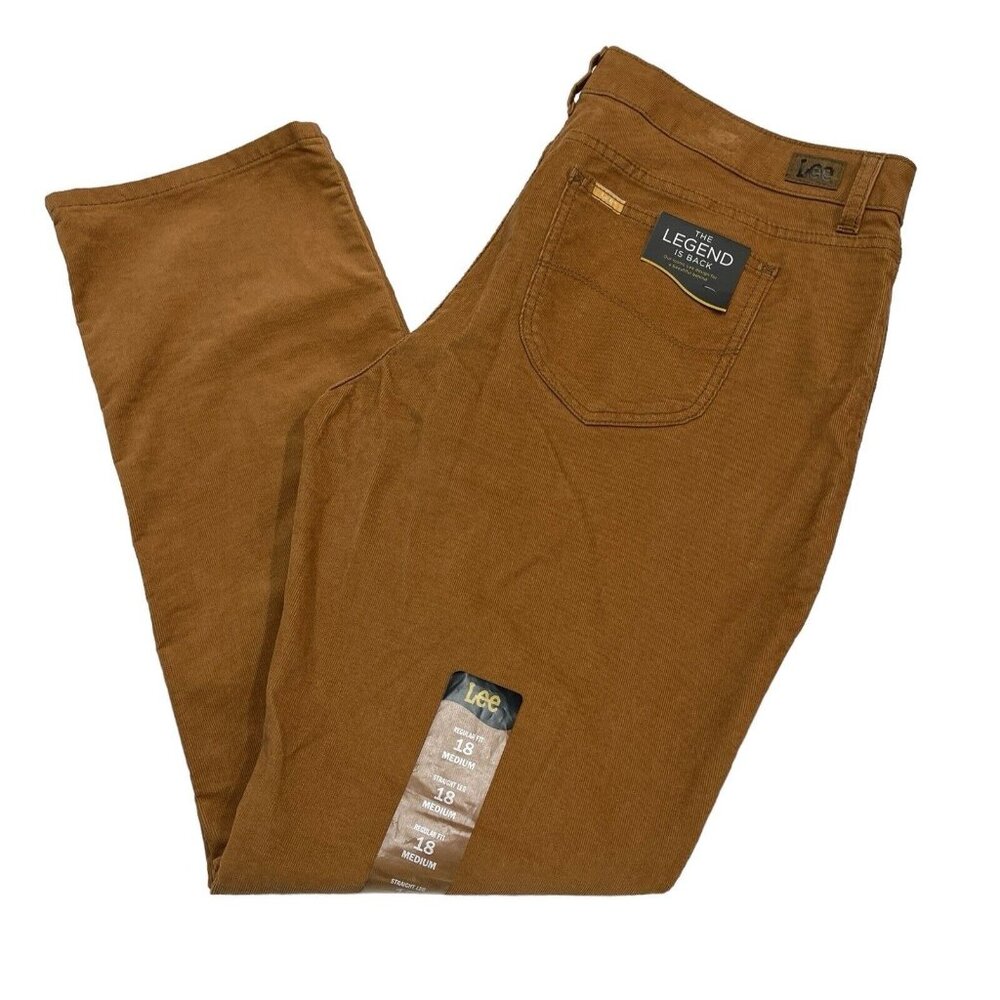 Lee Women's Straight Leg Pants in Tan